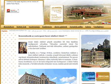 Tablet Screenshot of esztergom.hotel.hu