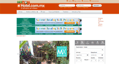 Desktop Screenshot of hotel.com.mx