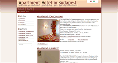 Desktop Screenshot of apartment.hotel.hu