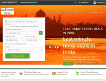 Tablet Screenshot of hotel.co.in