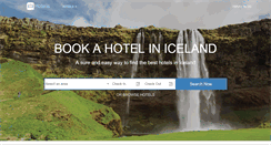 Desktop Screenshot of hotel.is