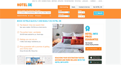 Desktop Screenshot of hotel.de