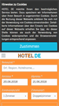 Mobile Screenshot of hotel.de