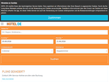 Tablet Screenshot of hotel.de